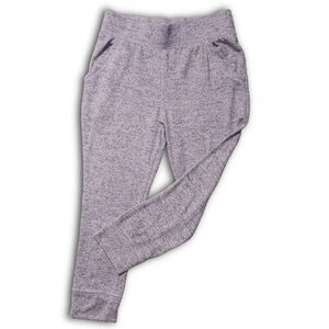 Champion Girls Light Gray Sweatpants | Size M (7-8) | Lavender